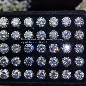 Pass Diamond Tester Moissanite D Color Vvs 1.0mm 1.50mm 2.0mm Melee Moissanite thumbnail-1