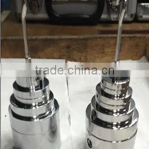 Stainless Slotted Weight Set With Hanger thumbnail-2