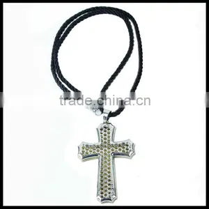 Popular Mens Titanium Cross Pendant thumbnail-1