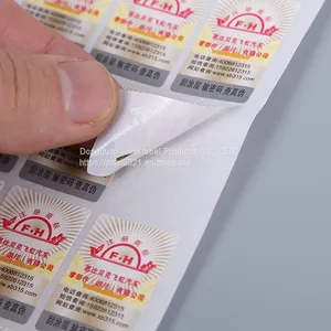 Bar Code 3d Hologram Sticker Label,anti Tamper Custom Logo Printing Hologram Stickers thumbnail-3