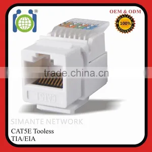 CAT5E Tool Free Keystone Jack thumbnail-1