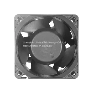 6cm Powerful Axial Cooling Fan 6038 12V Server Fan 60mm Dual Ball High Volume PWM Fan thumbnail-3