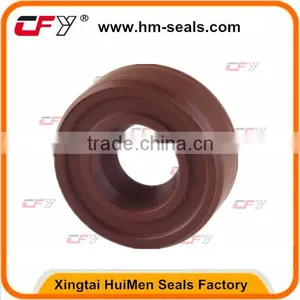 12x24x7mm SC / R21 Single Lip Viton Rubber Metric Shaft Oil Seal With Spring thumbnail-1