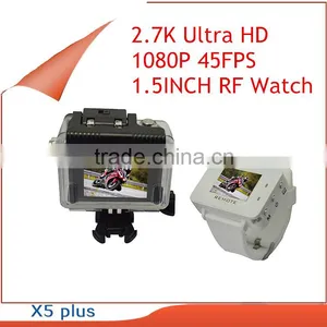 X5 Plus - Ambarella A7LA50 Processor 50 Meters Waterproof Action Camera 2560x1080@30fps 1920x1080@45fps With RF Watch Controller thumbnail-1