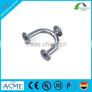 Stainless Steel Sanitary Pipe Fittings Clamped Tee thumbnail-1