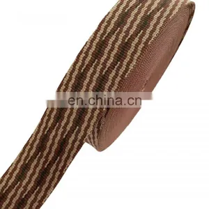 Factory Custom 30mm 40mm 50mm Friendly Jacquard Woven Polypropylene Webbing Ribbon For Bags Luggage Garment Backpack thumbnail-3