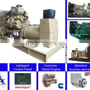 SINGFO 130KVA Electronic Open Type Diesel Generators With Global Warranty and CE Certification From Chinese Market thumbnail-1