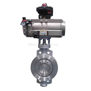 Pneumatic Stainless Steel Butterfly Valve thumbnail-2