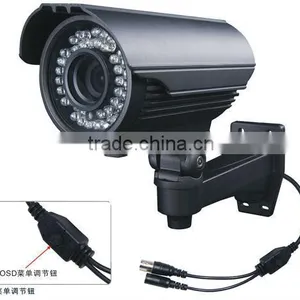 Hot Sale Weatherproof IR Camera Sony Effio-P 700TVL, WDR, Cable Build in Bracket thumbnail-1