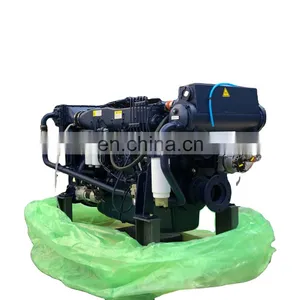 New Original 375hp Weichai WD12 Series 4 Stroke WD12C375-21 Marine Diesel Engine thumbnail-1