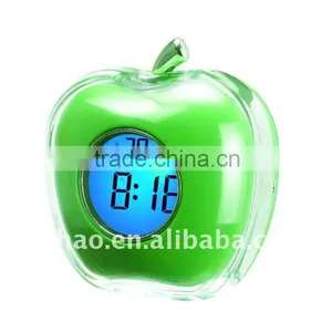YGH335 LED Wake up Light Clock,talking Clock(time /temperature Display,LED Light,talking Time of Integer Hour) thumbnail-1