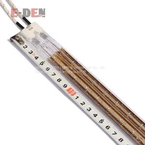 400V 3000W 600mm Twin Tube Infrared Quartz Heating Lamp thumbnail-2