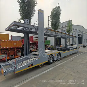 Customized Passenger Car Transport Semi-trailer in Russia Car Transport Semi-trailer thumbnail-3
