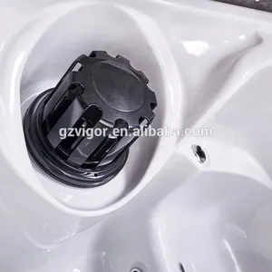 Good Price Garden 2 Seats Outdoor Massage SPA Whirlpool Small Bathtub Hot Tub thumbnail-3