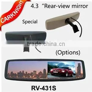 4.3inch Car Rear View Car Mirror With Sensor Camera thumbnail-1