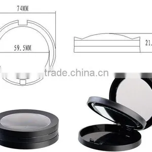Plastic Round Makeup Container thumbnail-1