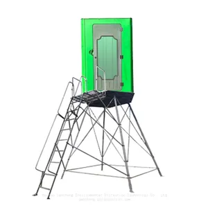 Outdoor Hunting Lounge Hunting Platform HDPE Full Plastic Steel Structure Fishing House thumbnail-4
