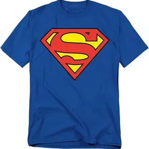 Superman Classic Logo T Shirt and Stickers, Unisex Adult T Shirt Collection thumbnail-1