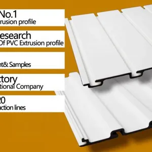 Hot Seal Plastic Slat Panel /PVC Slatwall Pvc thumbnail-3