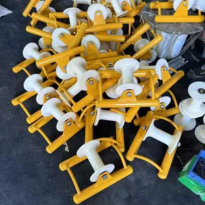 Cable Pulling Pulleys – Multi-Model, 5 Materials, Seamless Welding, Thickened Body, Precision Bearings for Power Line & Material Handling thumbnail-5
