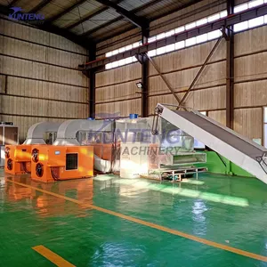 Continuous Mesh Belt Pinellia Ternata Cornus Officinalis Seaweed Bamboo Shoots Tea Drying Machine thumbnail-5