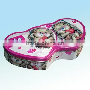 Heart Shape Storage Tin Box thumbnail-1