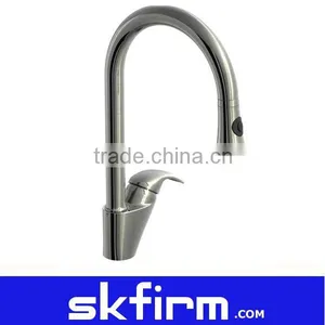 Lead Free Water Tap 304 Stainless Steel Pull Out Faucet thumbnail-1