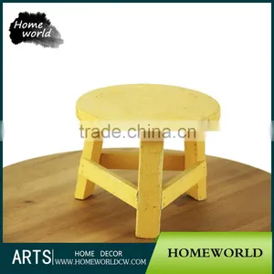 China New Products Modern Style Hot Sale Solid Small Wood Stool thumbnail-1