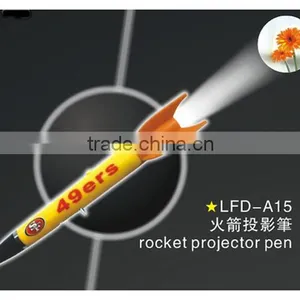 Promotional Ite, Led Plastic Ballpen,led Projector Pen,custom Logo Gifts Led Flashlight Ballpen for Festival Gifts thumbnail-5