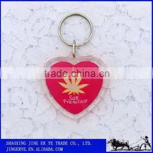 Cheap Custom Love Hear Acrylic Keychain thumbnail-1
