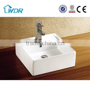 Bathroom Ceramic Countertop Wash Basin thumbnail-1