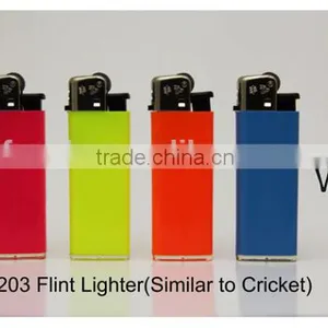 Plastic Mini BIC CRICKET Flint Lighter FH-203 With Butane Gas Neon Color thumbnail-6