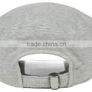 High Quality Metal Buckle Hat Wholesale Printing Brim Plain Custom Military Cap thumbnail-5