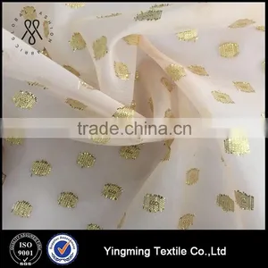 100% Nylon Polka Dot Chiffon Fabric for Dress,wedding Dress,blouse,skirt thumbnail-1