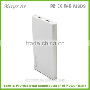 Slim Dual USB Outputs 5V 2A Power Bank Charger 7000mah thumbnail-2