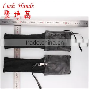 2016 New Style Fashion Leather Fingerless Glove for Chirstmas Gifts thumbnail-2