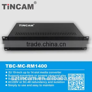 Network Solution China Product for Externalpower Supply:14 Slots 2U Blake Media Converter Chassis thumbnail-5