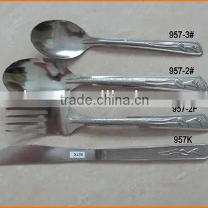 957 4pcs Stainless Steel Cutlery Set thumbnail-1