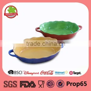 Wholesale Stoneware Mini Ceramic Casserole Cookware thumbnail-2