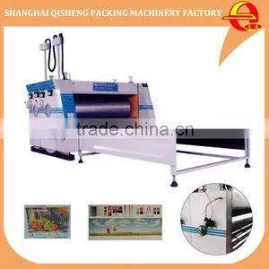 Semi-automatic Carton Box Cardboard Water Ink Printing Machine thumbnail-1