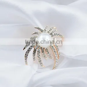 OEM Manufacture Palm Tree Brooch thumbnail-4