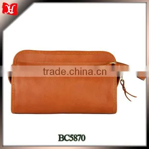 Genuine Leather Travel Bag Set Travel Set Cosmetic Mirror thumbnail-1