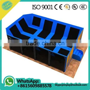 Professional Indoor Square Big Kids Trampoline thumbnail-1