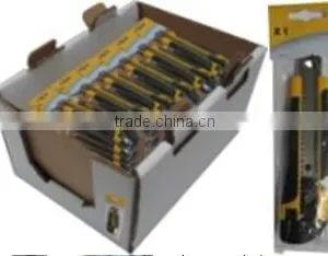 DELUXE AUTO-LOCK SNAP-OFF CUTTER 18MM thumbnail-1