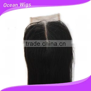 3 Part Natural Part Silk Base Lace Closure thumbnail-5