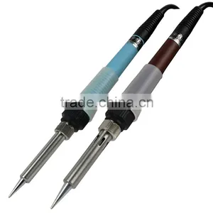 LAOA 25W Ceramic Free Shipping Blue Color Lead-free Adjustable Constant Temperature Internal Heating Electric Soldering Iron thumbnail-4