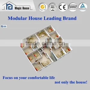 Economical Prefabricated Apartment/prefab Modular Home in China Foam Cement House thumbnail-2