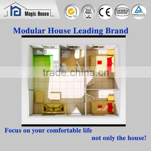 Small House Light Steel Structure Prefab Sandwich Panel for Affordable Economical House Supplier's Choice thumbnail-3