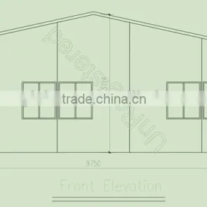 Prefab Kits House or House Kit With Steel Structure and Fireproof Sandwich Panel thumbnail-3