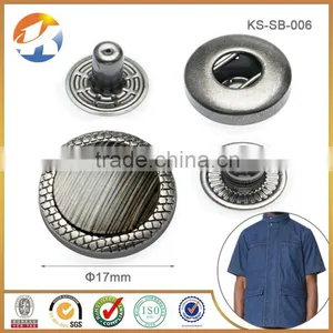 New Design Metal Snap Buttons For Clothing thumbnail-1